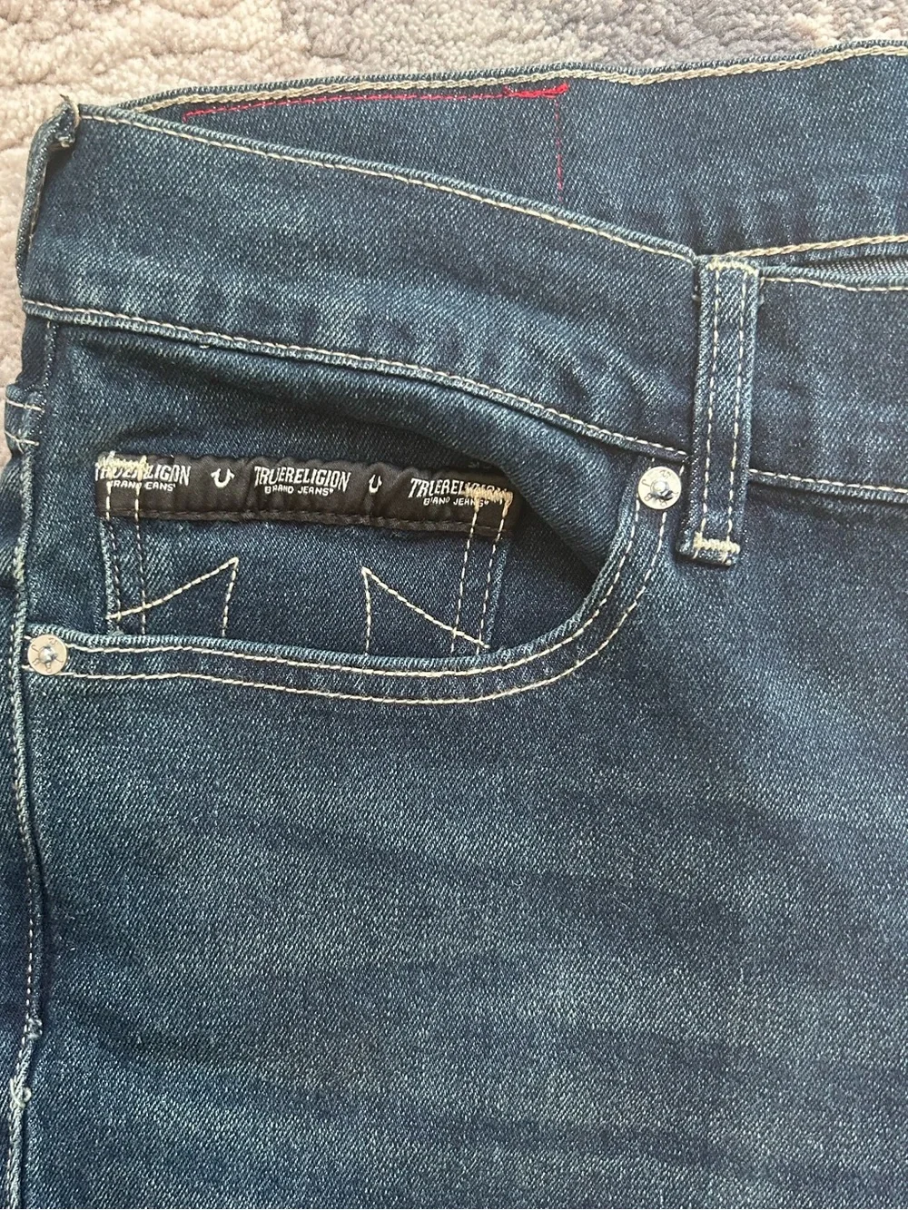 True Religion Geno Relaxed Slim Jeans- Men